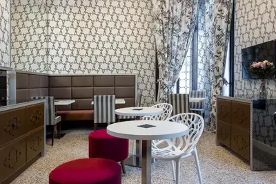 Area soggiorno di Hotel Ca' Nobile Corner