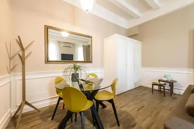 Area soggiorno di Palazzo Bovio - Boutique Apartments