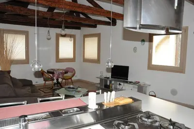Cucina o angolo cottura di Casa Alba