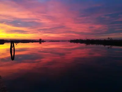 Paesaggio naturale nelle vicinanze della casa vacanze