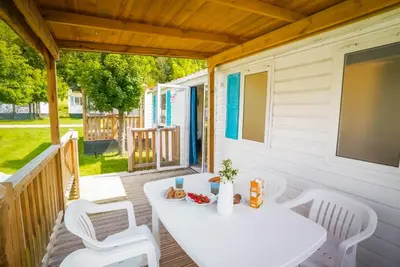 Bevande di Happy Camp Mobile Homes in Camping Village Rosapineta