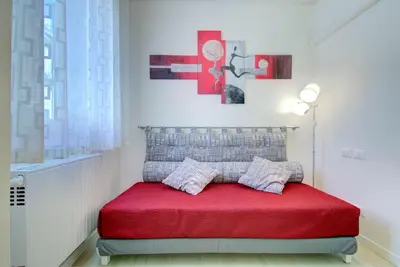 Letto o letti in una camera di RECIOTO Rialto-Market