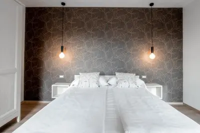 Letto o letti in una camera di Agriturismo due Carpini