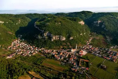 Paesaggio naturale nelle vicinanze del bed & breakfast
