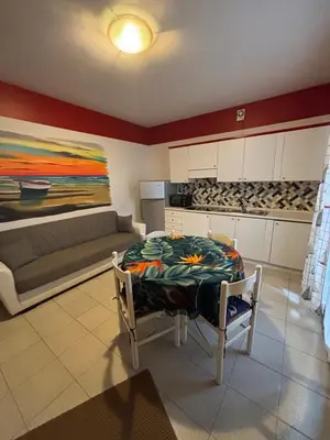 Area soggiorno di Apartaments Marina del Cavallino