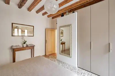 Letto o letti in una camera di Cà Boldo Terrace 2.0