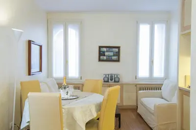 Area soggiorno di Romantic Suite San Marco