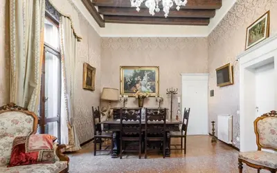 Area soggiorno di Casa Valier