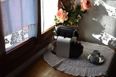 Set per la preparazione di tè e caffè presso Ca Borgh