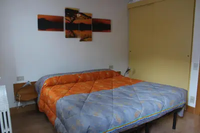 Letto o letti in una camera di Ca' Morandi