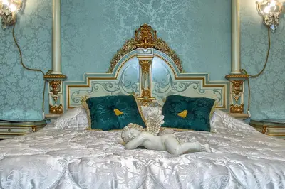 Letto o letti in una camera di Scalon del Doge