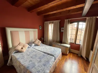 Letto o letti in una camera di The Venice Penthouse and Rooftop-Terrace at Molino Stucky