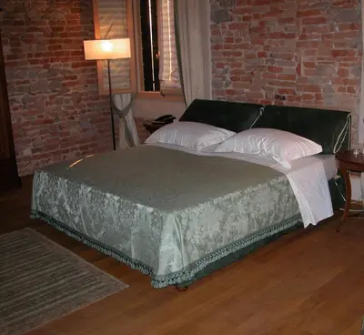 Letto o letti in una camera di Da Nicola