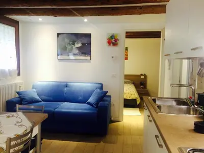 Area soggiorno di In the heart of Venice