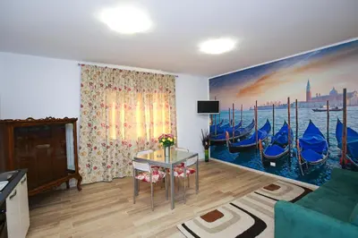 Area soggiorno di Venice Loft