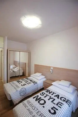 Letto o letti in una camera di Venice Loft