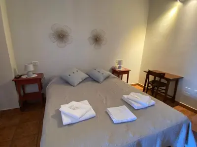 Letto o letti in una camera di Osteria Locanda Dalla Lina
