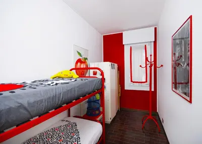Letto o letti in una camera di Niceflat