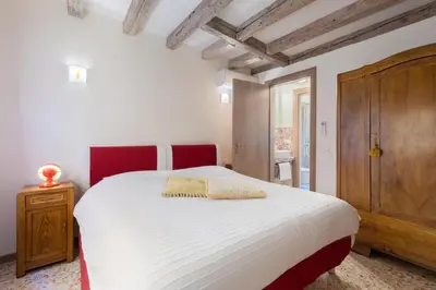 Letto o letti in una camera di Ca' Marcello - BIENNALE