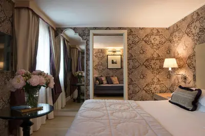 Letto o letti in una camera di Splendid Venice - Starhotels Collezione