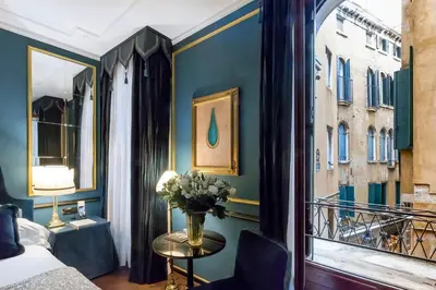 Letto o letti in una camera di Splendid Venice - Starhotels Collezione