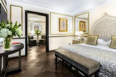 Letto o letti in una camera di Splendid Venice - Starhotels Collezione