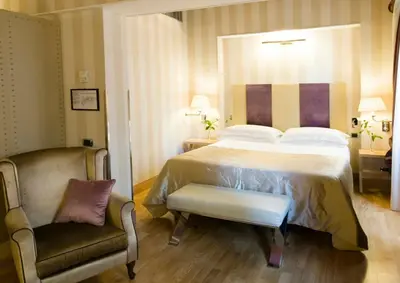 Letto o letti in una camera di Splendid Venice - Starhotels Collezione