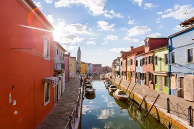 Vista sul fiume nelle vicinanze dell'affittacamere
