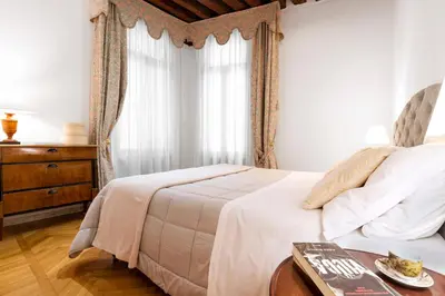Letto o letti in una camera di Ca' del Doge San Marco