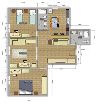 Planimetria di C-Apartments