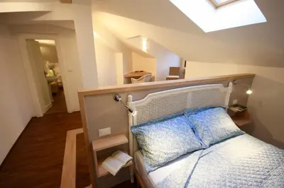 Letto o letti in una camera di B&b Vista sul Canal Grande