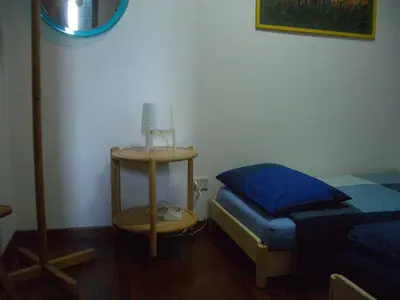 Letto o letti in una camera di Mamma Mia on ground floor with private parking TV-VENICE