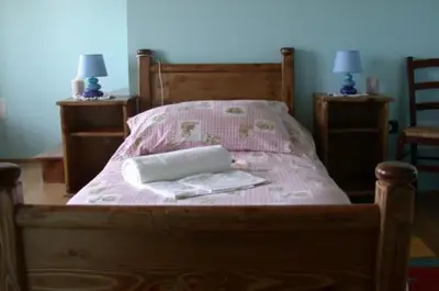 Letto o letti in una camera di b&b alla pergola