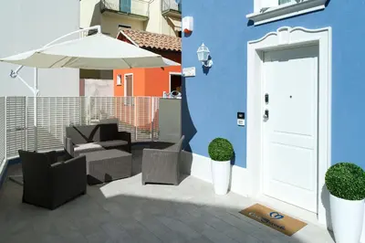 Area soggiorno di Casa Boscolo Luxury