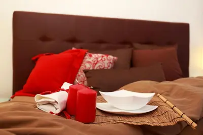 Letto o letti in una camera di Ca degli Artisti