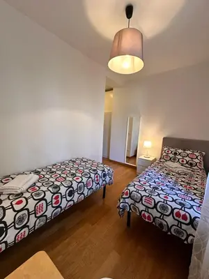 Letto o letti in una camera di Appartamenti Portavenezia