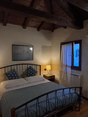 Letto o letti in una camera di Romantic Rialto Apartment