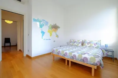 Letto o letti in una camera di Rio Ca' Foscari a San Pantalon