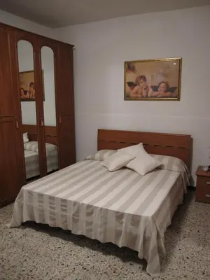 Letto o letti in una camera di Ca' Malatin