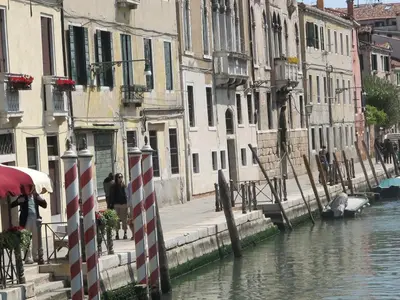 Vista sul fiume nelle vicinanze dell'appartamento