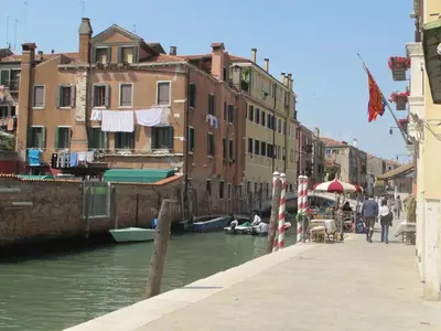 Vista sul fiume nelle vicinanze dell'appartamento