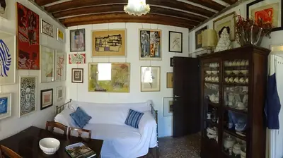 Area soggiorno di Artist House