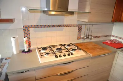 Cucina o angolo cottura di Padova Villetta con ampio parco privato