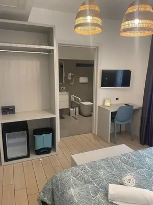 TV o dispositivi per l'intrattenimento presso Hotel La Pergola di Venezia