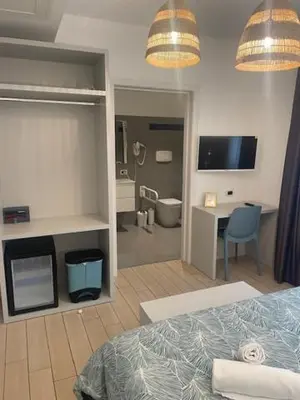 TV o dispositivi per l'intrattenimento presso Hotel La Pergola di Venezia