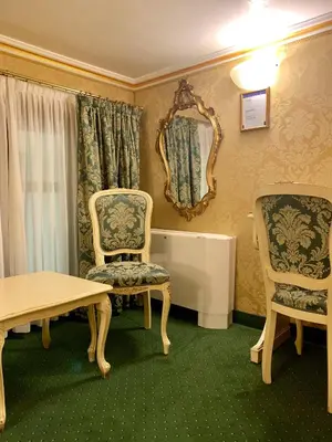 Area soggiorno di Hotel Becher