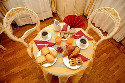 Cibo presso il bed & breakfast o nelle vicinanze