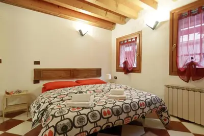 Letto o letti in una camera di Calle dei Ormesini