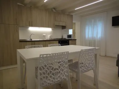 Cucina o angolo cottura di Appartamento San Tomà