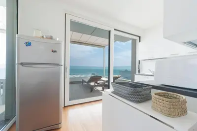 Cucina o angolo cottura di Residence Frontemar Immobiliare Pacella
